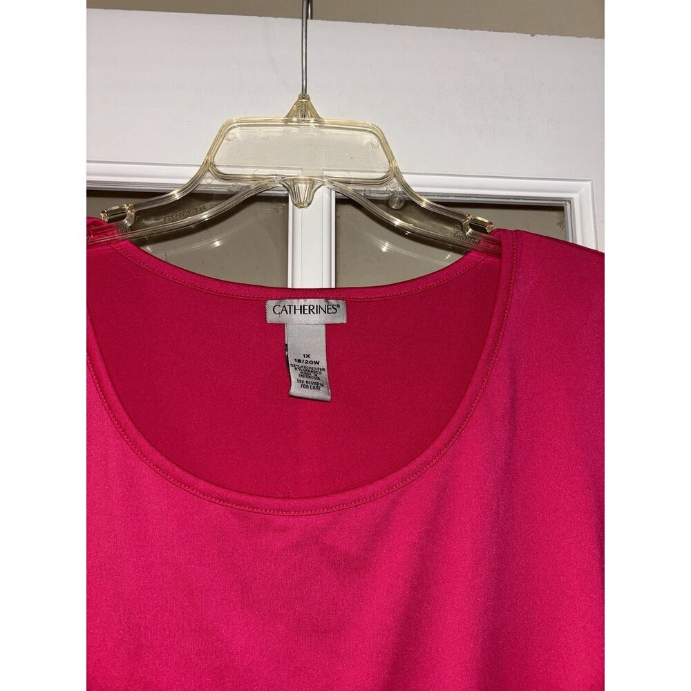 Catherine’s women’s pink sleeveless tank business wear 18/20W - Picture 2 of 3